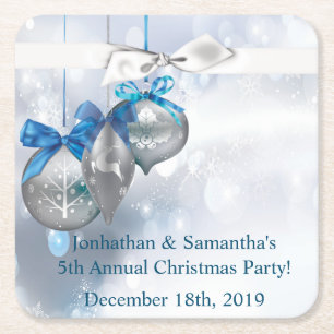 Drink Coasters Ornaments Snowflakes Snow Flakes