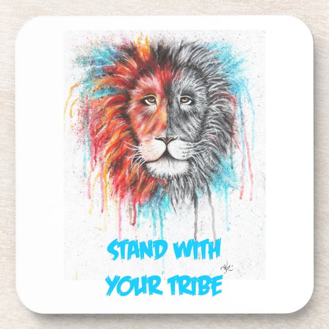 Drink Coasters - Stand With Your Tribe (Front)