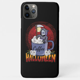 Drink Coffee And Be Scary iPhone 11 Pro Max Case