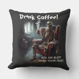 Drink Coffee Cushion