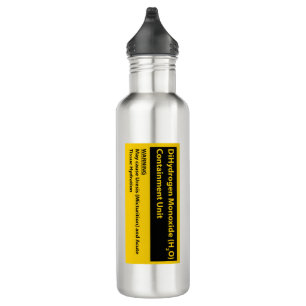 Drink Hard; Live Dangerously 710 Ml Water Bottle
