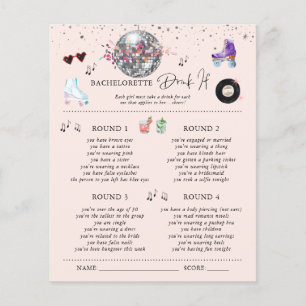 Drink If Roller Skating Bachelorette Party Game