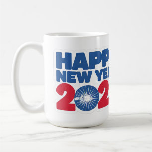 Drink in the Celebration: Happy New Year 2025 Mug