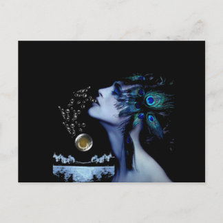 drink in the moon postcard
