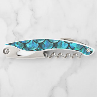 Drink like a mermaid. corkscrew