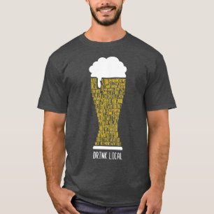 Drink Local Iowa Craft Beer T-Shirt