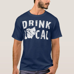 Drink Local Ohio Craft Beer OH Brewers  Souvenir T-Shirt