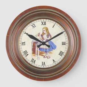 Drink Me 1 Large Clock