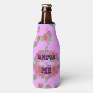 DRINK ME Alice in Wonderland Bottle Wrap Bottle Cooler