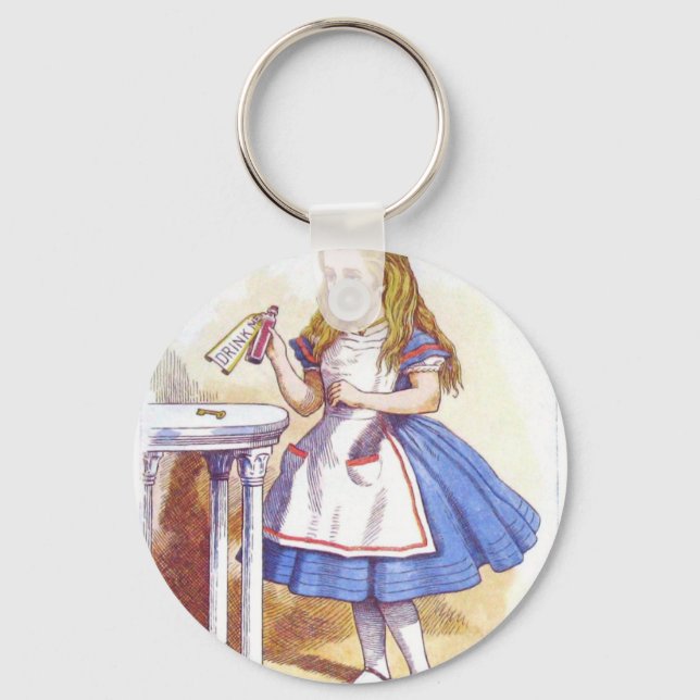 Drink Me, Alice! Key Ring (Front)