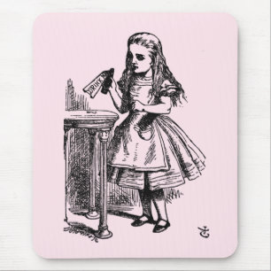 Drink Me (Alice's Adventures in Wonderland) Mouse Pad