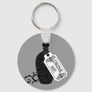 Drink Me Bottle Key Ring