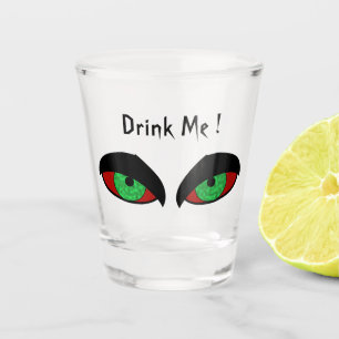 Drink Me Halloween Shot Glass