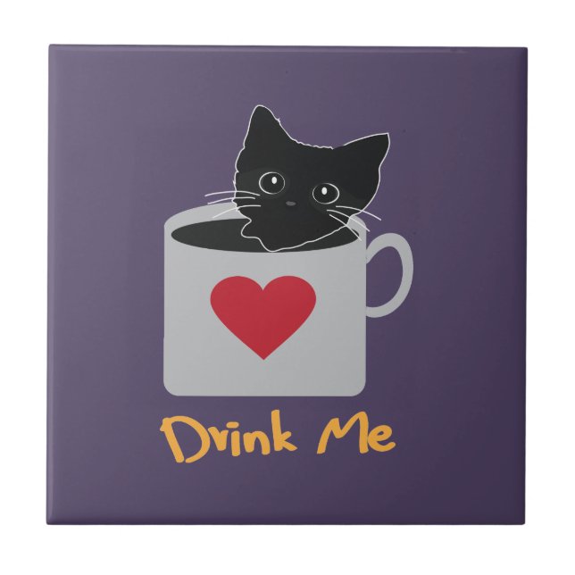Drink Me Tile (Front)