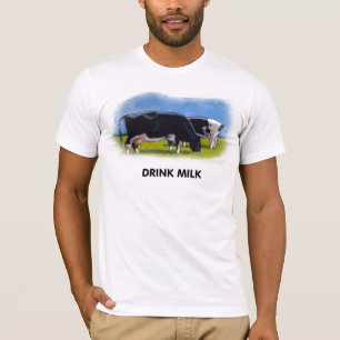 DRINK MILK COWS ARTWORK T-Shirt
