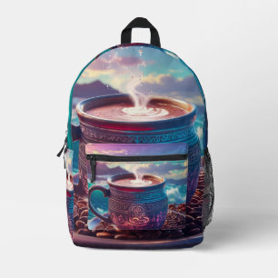 DRINK OF THE GODS - COCOA PRINTED BACKPACK