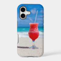 Drink On Beach iPhone case