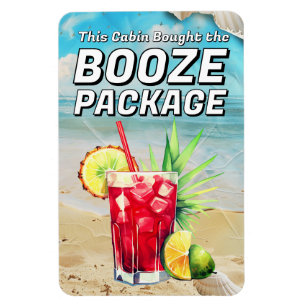 Drink Package Cruise Ship Stateroom Magnet