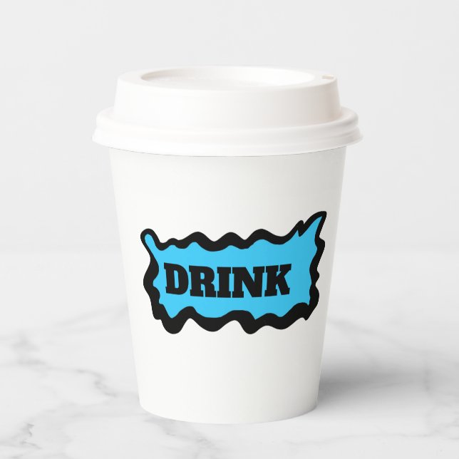 drink paper cup (Front)