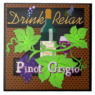 Drink Relax Pinot Grigio 2.0 Tile