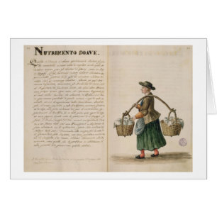 Drink-seller, Venetian (manuscript)