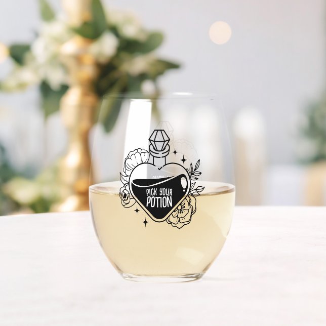 Drink Style: Stemless Wine Glass, Set Stemless Wine Glass (Insitu (Wedding))