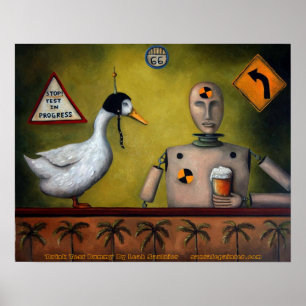 Drink Test Dummy, "Drink Test Dummy" By Leah Sa... Poster