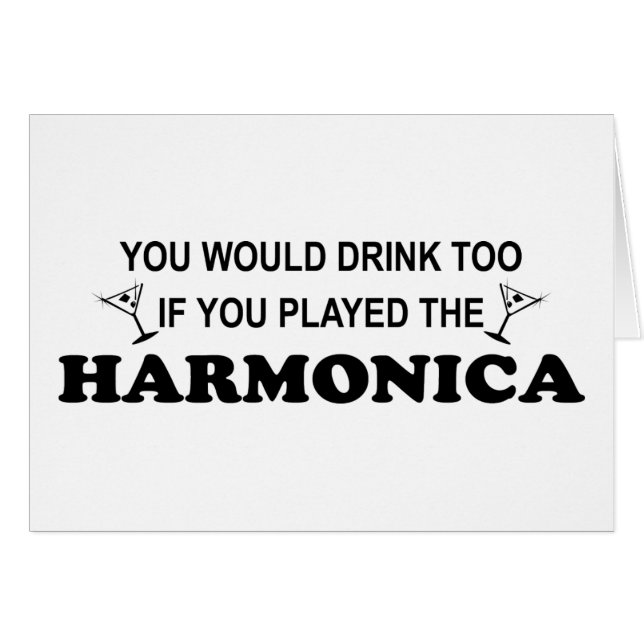 Drink Too - Harmonica (Front Horizontal)