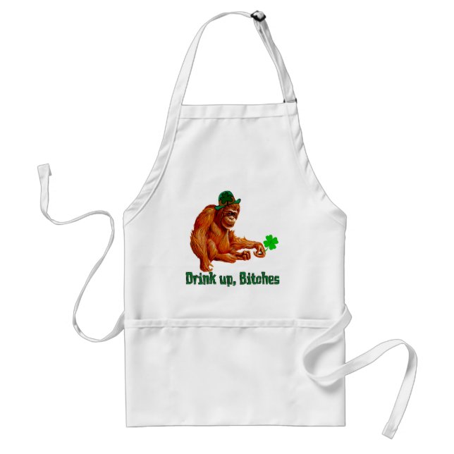 Drink Up, B***** Standard Apron (Front)
