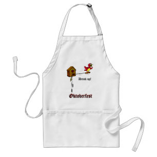 Drink up Oktoberfest Apron