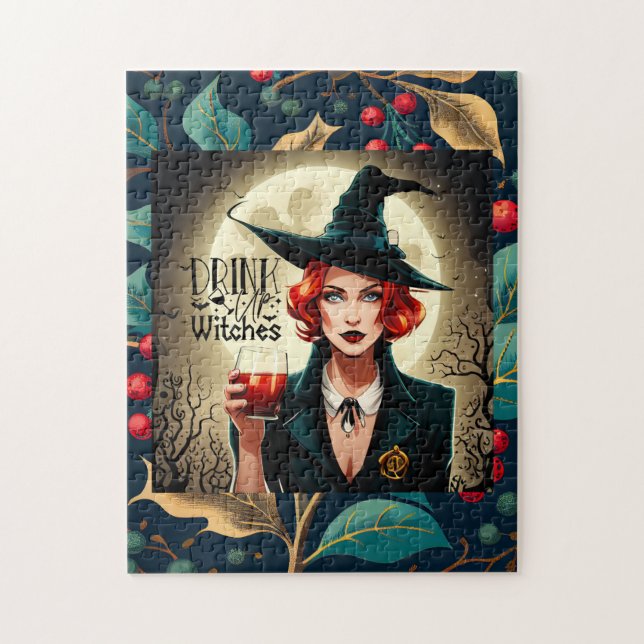 Drink Up Witches Jigsaw Puzzle (Vertical)