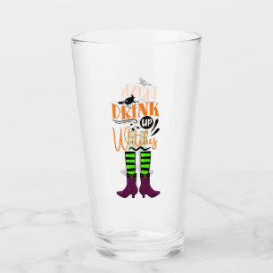 Drink Up Witches - Witches Legs Glass