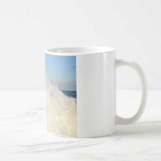 drink with a breaking wave coffee mug (Right)
