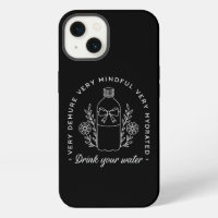 Drink your water hydrate reminder funny black