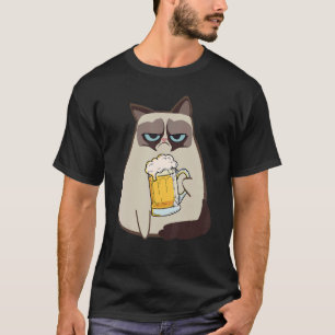 Drinkers 365 Beer Cat Style T-Shirt