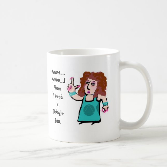 Drinkie Poo Coffee Mug (Right)