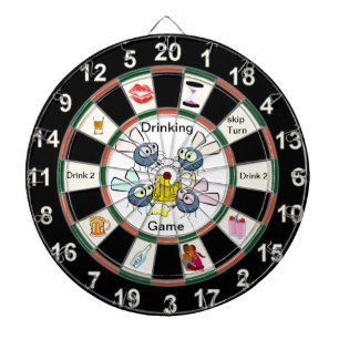 Drinking Beer Dart Board Game