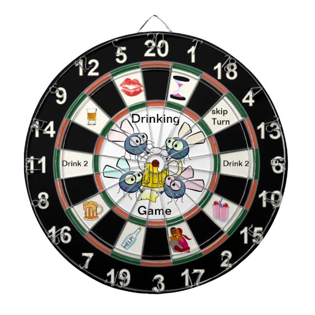 Drinking Beer Dart Board Game (Front)