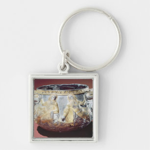 Drinking cup depicting Scythian soldiers Key Ring