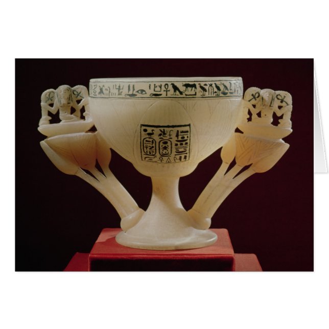 Drinking cup in form of a half-opened lotus (Front Horizontal)