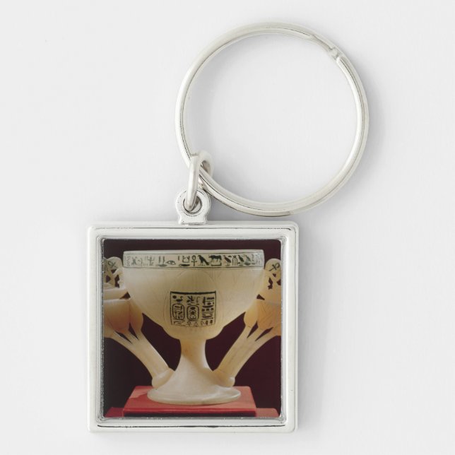 Drinking cup in form of a half-opened lotus key ring (Front)