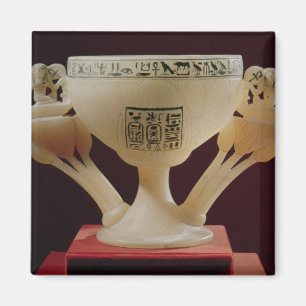 Drinking cup in form of a half-opened lotus magnet