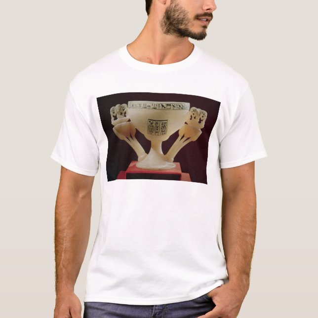 Drinking cup in form of a half-opened lotus T-Shirt (Front)