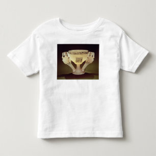 Drinking cup in the form of a half-opened toddler T-Shirt