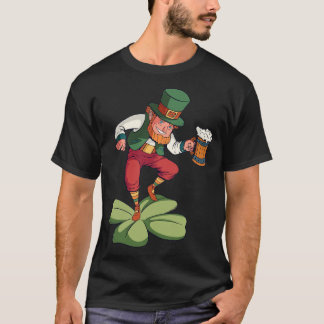 Drinking  Dancing on a Shamrock T-Shirt