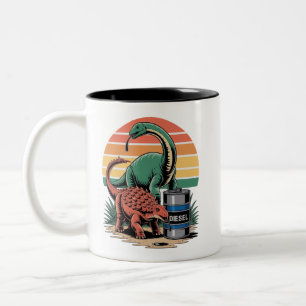 Drinking Diesel Two-Tone Coffee Mug