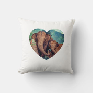 Drinking elephant decorative cuffs cushion