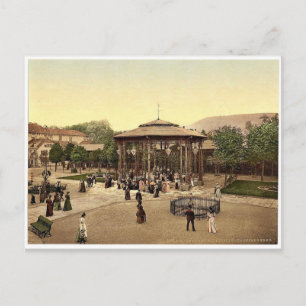 Drinking fountain, Pyrmont (i.e., Bad Pyrmont), Ge Postcard