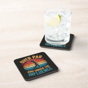Drinking Funny Golfing Coaster