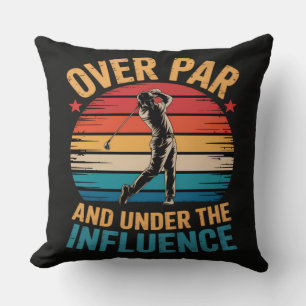 Drinking Funny Golfing Cushion